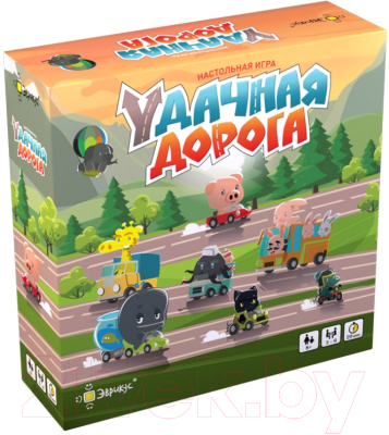 

Настольная игра Эврикус, Удачная дорога / BG-11045