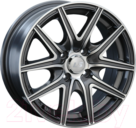 Литой диск LS wheels LS 188 15x6.5" 4x98мм DIA 58.6мм ET 32мм GMF