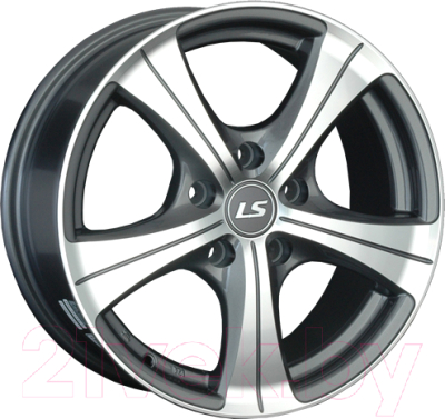 

Литой диск LS wheels, LS 202 15x6.5" 4x100мм DIA 60.1мм ET 40мм GMF