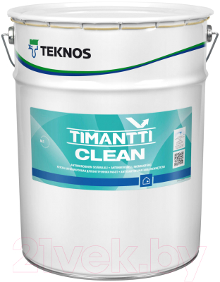

Краска Teknos, Белый, Timantti Clean PM B1