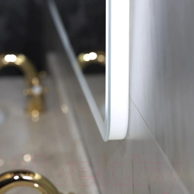 Зеркало Пекам Marta 50x60 / marta-50x60s (с подсветкой и сенсором на прикосновение)