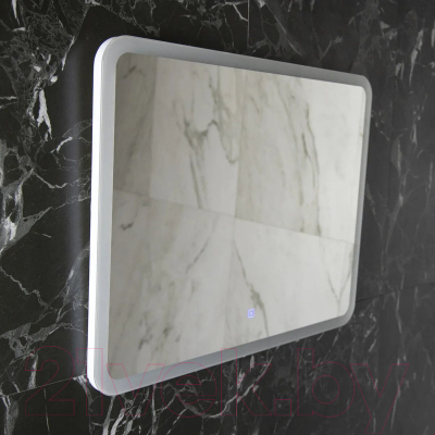 Зеркало Пекам Marta 100x60 / marta-100x60sp (с подсветкой, подогревом и сенсором на прикосновение)