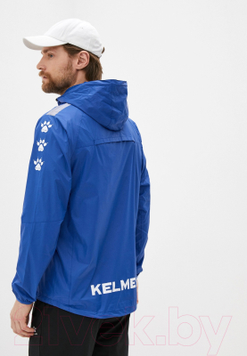 Ветровка Kelme Windproof Rain Jacket / 3881211-409 (XL, синий)