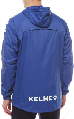 Ветровка Kelme Windproof Rain Jacket / 3881211-409 (2XL, синий)