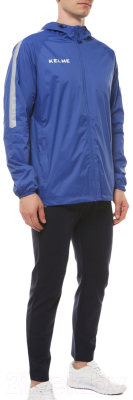 Ветровка Kelme Windproof Rain Jacket / 3881211-409 (2XL, синий)