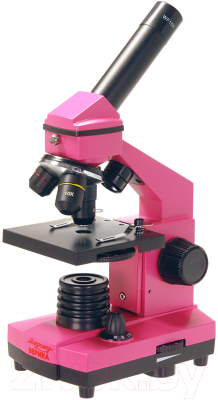 Микроскоп оптический Микромед Эврика 40х-400х / 25449 (фуксия)