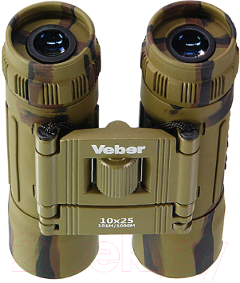 Бинокль Veber Sport БН 10x25 / 11006 (камуфляж)