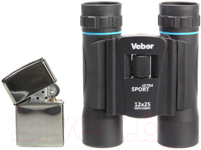 Бинокль Veber Ultra Sport БН 12x25 / 22297 (черный)