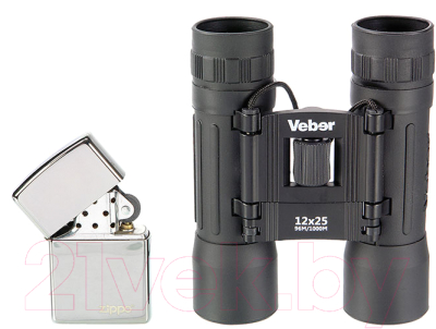 Бинокль Veber Sport БН 12x25 / 11012 (черный)