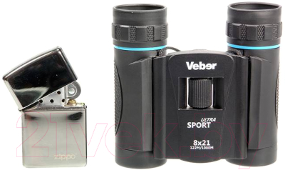 Бинокль Veber Ultra Sport БН 8x21 / 22296 (черный)