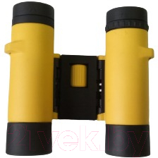 Бинокль Veber 10х25 WP / 20763 (черный/желтый)