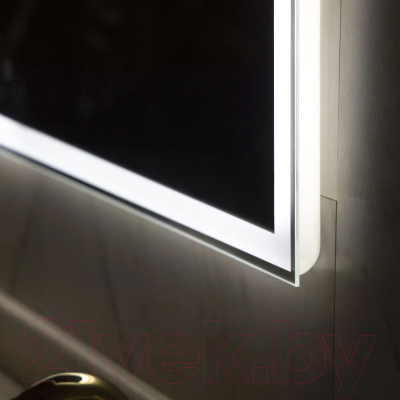 Зеркало Пекам Greta 50x80 / greta-50x80d (с подсветкой и сенсором на взмах руки)