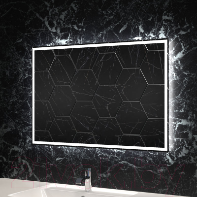 Изображение товара Зеркало Пекам Greta 80x60 / greta-80x60 (с подсветкой)