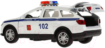 Автомобиль игрушечный Технопарк Lada Vesta SW Cross. Полиция / VESTACROSS-12POL-WH