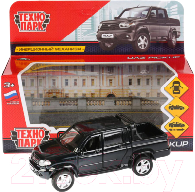 Автомобиль игрушечный Технопарк UAZ Pickup / PICKUP-BK