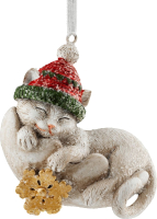 

Елочная игрушка, Decor Уютный котик / 47848