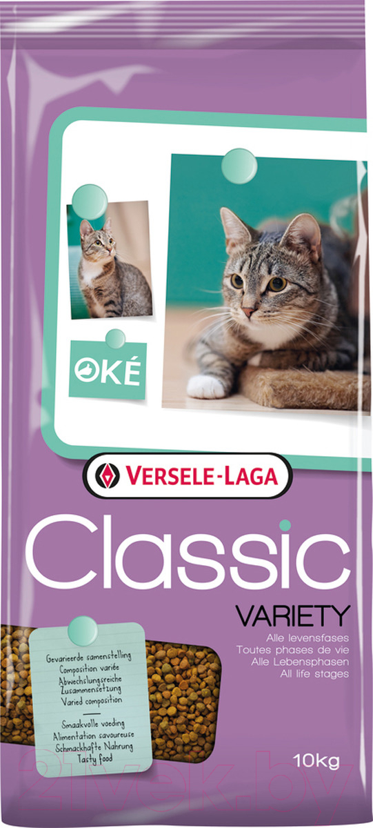 Корм для кошек OKE Classic Variety / 441272 (10кг)