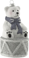 

Елочная игрушка Erich Krause, Decor Мишка на барабане / 45824