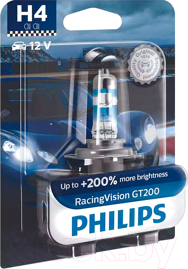 Автомобильная лампа Philips H4 12342RGTB1