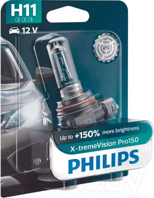 Автомобильная лампа Philips H11 12362XVPB1