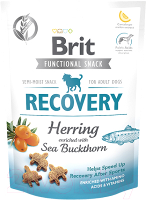 

Лакомство для собак Brit, Dog Functional Snack Recovery с селедкой / 111426