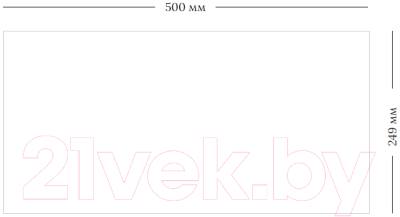 Изображение товара Плитка AltaCera Vertus Blanco WT9VET00 (249x500)