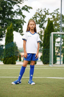 Футбольная форма Kelme S/S Football Set Kid / 3873001-104 (140, белый)