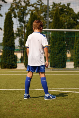 Футбольная форма Kelme S/S Football Set Kid / 3873001-104 (130, белый)