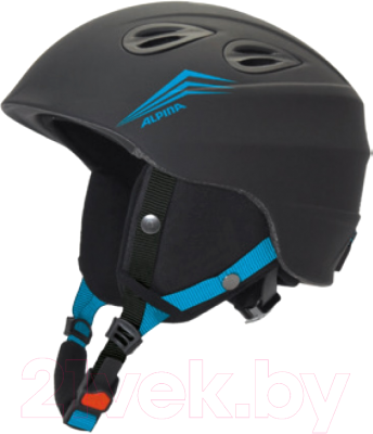 Шлем горнолыжный Alpina Sports 2020-21 Junta 2.0 / A9096 C32 (р-р, 54-57 черный/бирюзовый)