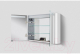 Миниатюра изображения товара Шкаф с зеркалом для ванной Cersanit Melar / SP-LS-MEL70-Os
