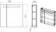 Миниатюра изображения товара Шкаф с зеркалом для ванной Cersanit Melar / SP-LS-MEL70-Os