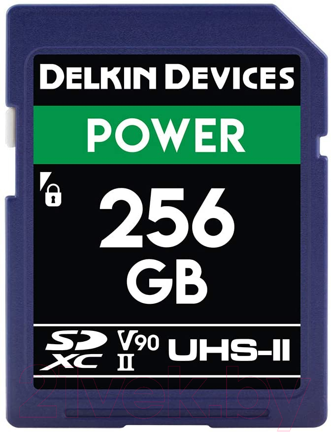 Карта памяти Delkin Devices Power SDXC 256GB 2000X UHS-II (Class 10) V90