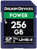 Карта памяти Delkin Devices Power SDXC 256GB 2000X UHS-II (Class 10) V90 (DDSDG2000256) - 