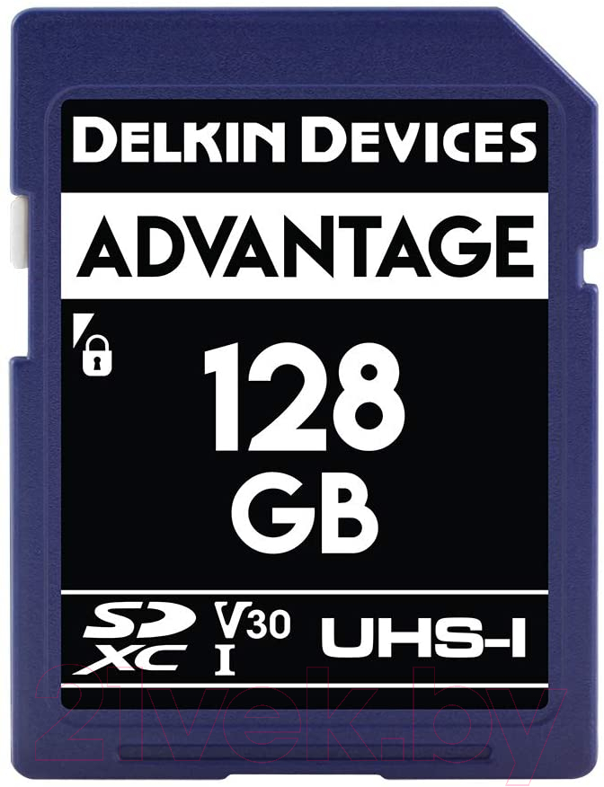 Карта памяти Delkin Devices Advantage SDXC 128GB 633X UHS-I (Class 10) V30