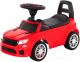 Каталка детская Полесье автомобиль SuperCar №6 со звуковым сигналом / 84590 (красный) - 