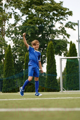 Футбольная форма Kelme Short Sleeve Football Set Kids / 3883033-409 (120, синий)