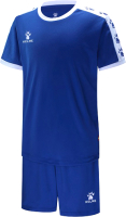 Футбольная форма Kelme Short Sleeve Football Set Kids / 3883033-409 (130, синий) - 