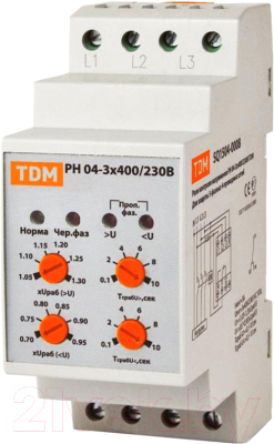 

Реле напряжения TDM, SQ1504-0008
