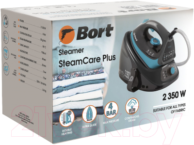 Утюг с парогенератором Bort SteamCare Plus (93411324)
