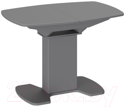 Обеденный стол ТриЯ Портофино СМ(ТД)-105.01.11(1) (серый/стекло серое матовое Lux)