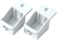 Комплект креплений мебельных Boyard SBH40/W (белый) - 
