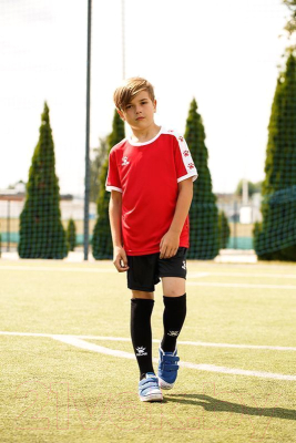 Футбольная форма Kelme Short Sleeve Football Set Kids / 3883033-610 (130, красный)