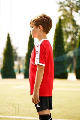 Футбольная форма Kelme Short Sleeve Football Set Kids / 3883033-610 (130, красный)