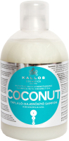Шампунь для волос Kallos KJMN для укрепления с кокосовым маслом (1л) - 