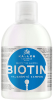 Шампунь для волос Kallos KJMN Для улучшения роста волос с биотином (1л) - 