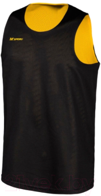 Майка баскетбольная 2K Sport Training / 130062 (XL, черный/желтый)