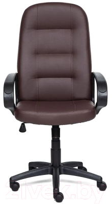 Кресло офисное Tetchair Devon кожзам (коричневый)