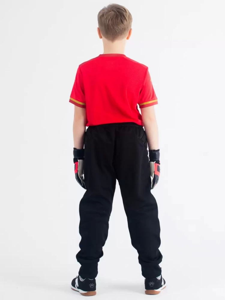 Брюки футбольные Kelme Goalkeeper Pants Kid / K15Z408LC-010 (черный, р.160) — фото 6