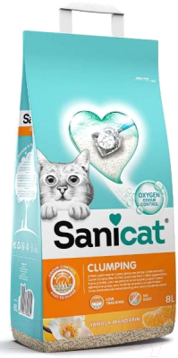 

Наполнитель для туалета Sanicat, Clumping Vani-Mand