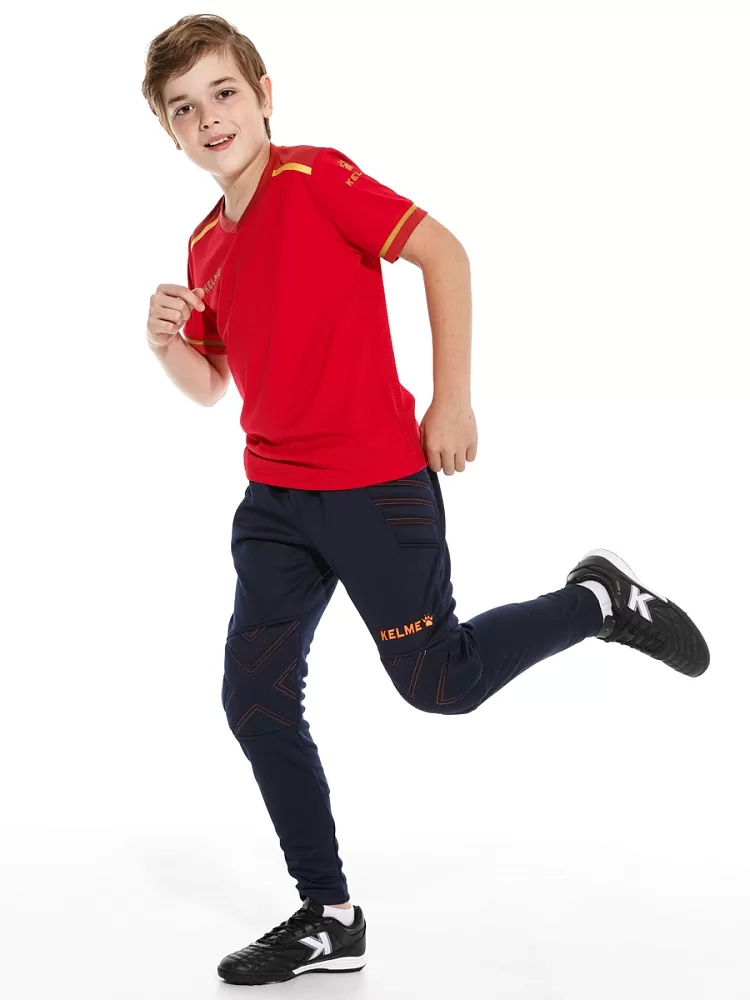 Брюки футбольные Kelme Goalkeeper Pants Kid / K15Z408LC-422 (темно-синий, р.150) — фото 5